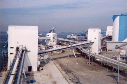 電力会社向け 灰処理設備建設工事
